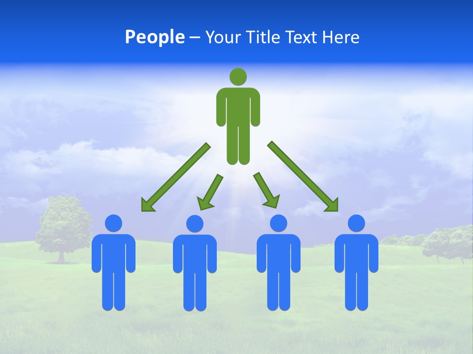 Cultivated Nature Meadow PowerPoint Template