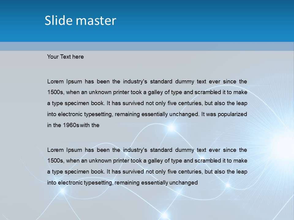 Macro Tech Tie PowerPoint Template