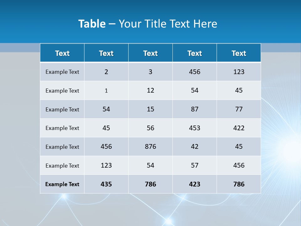 Macro Tech Tie PowerPoint Template