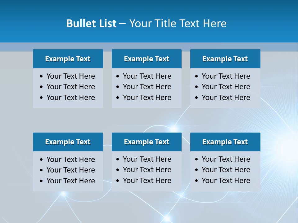 Macro Tech Tie PowerPoint Template