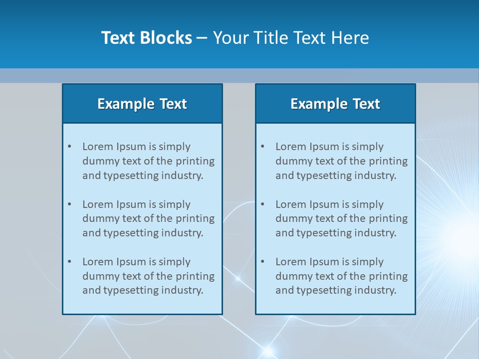 Macro Tech Tie PowerPoint Template