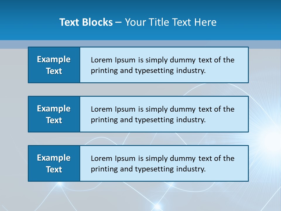 Macro Tech Tie PowerPoint Template