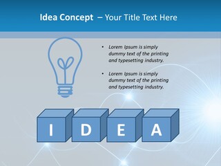 Macro Tech Tie PowerPoint Template