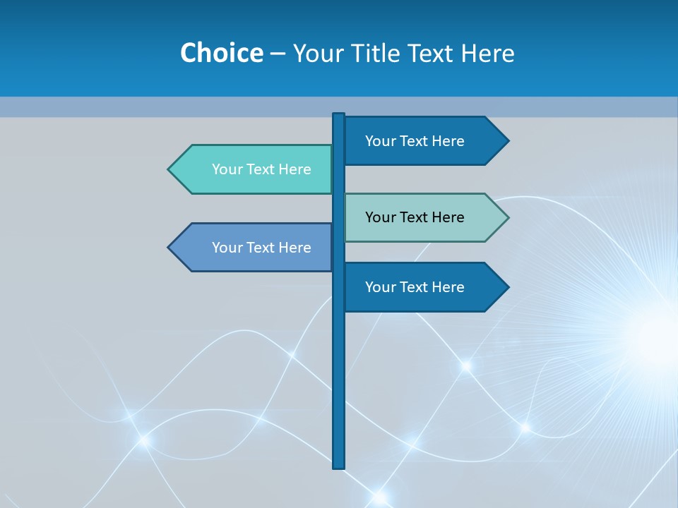 Macro Tech Tie PowerPoint Template