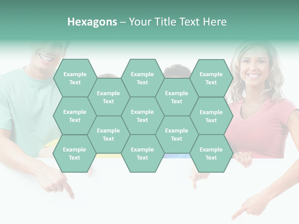 Copy Space Smile Family PowerPoint Template