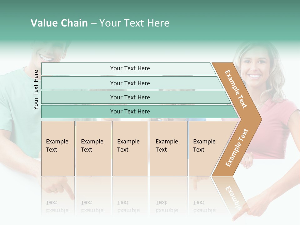 Copy Space Smile Family PowerPoint Template