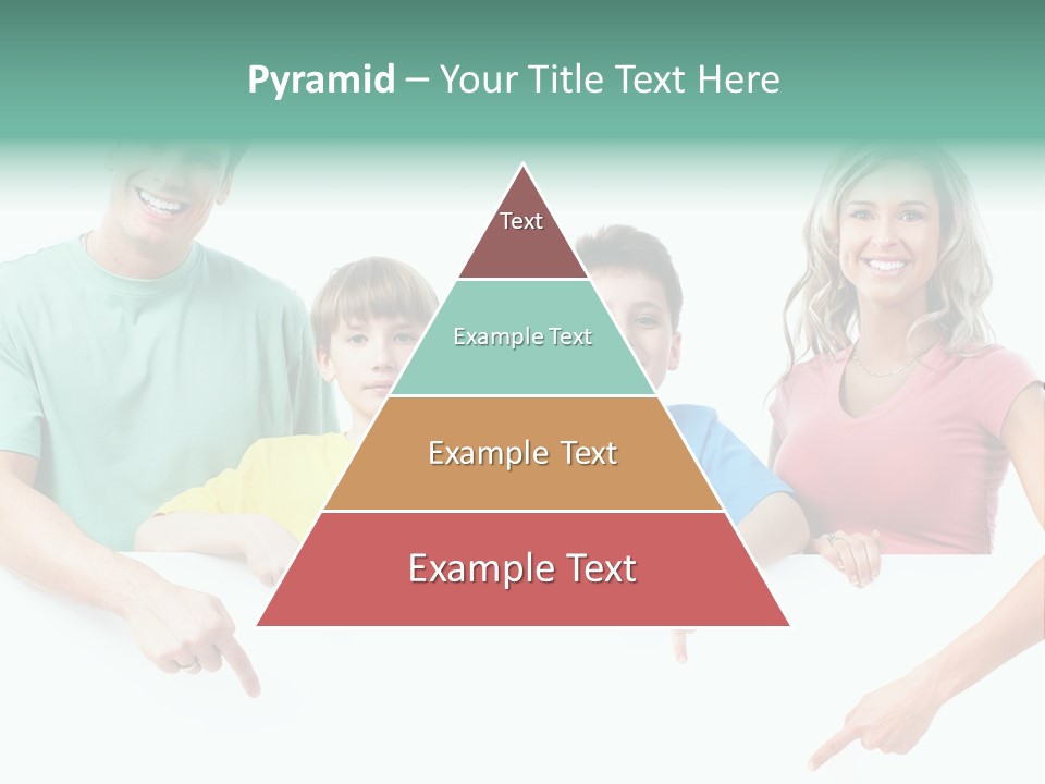 Copy Space Smile Family PowerPoint Template