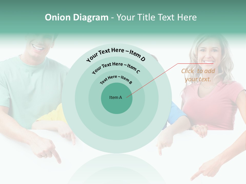 Copy Space Smile Family PowerPoint Template