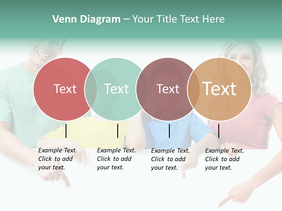 Copy Space Smile Family PowerPoint Template