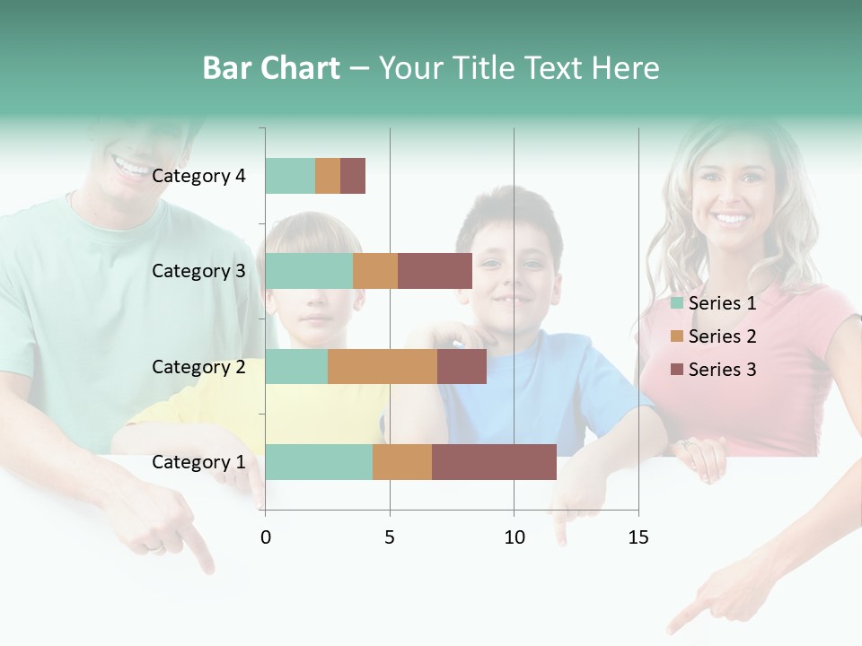 Copy Space Smile Family PowerPoint Template