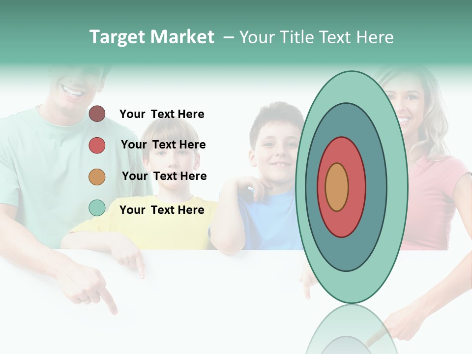Copy Space Smile Family PowerPoint Template