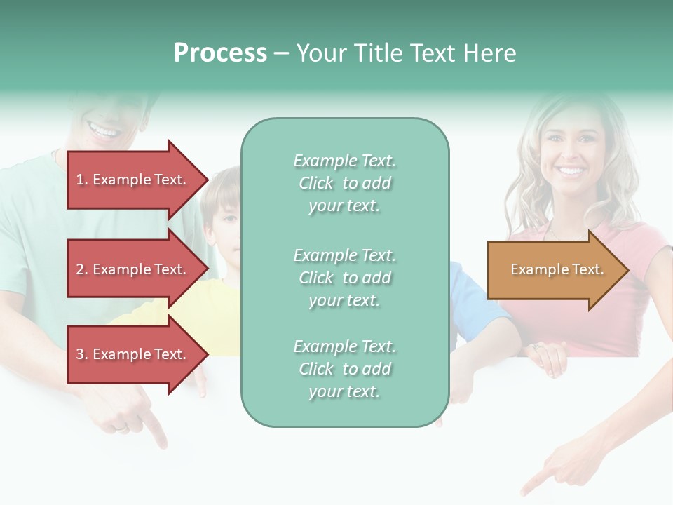 Copy Space Smile Family PowerPoint Template