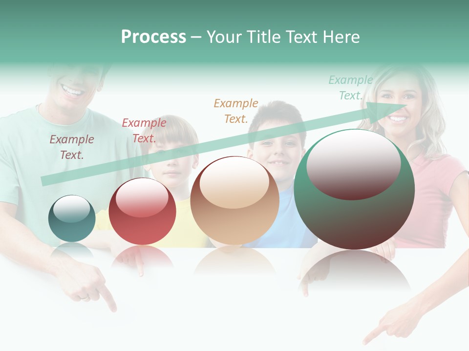 Copy Space Smile Family PowerPoint Template
