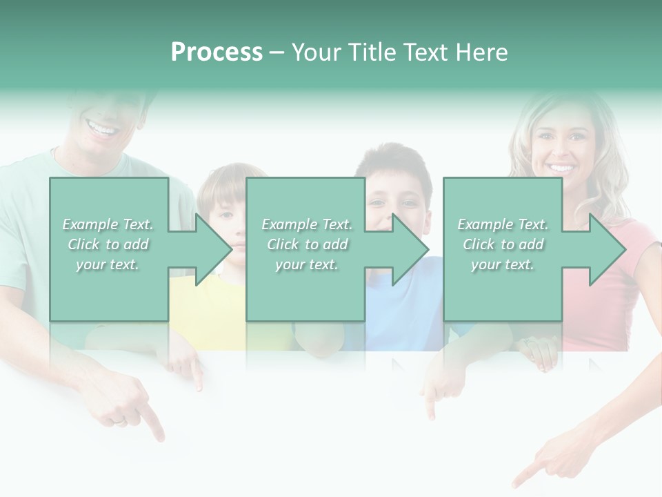 Copy Space Smile Family PowerPoint Template
