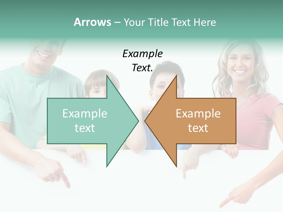 Copy Space Smile Family PowerPoint Template