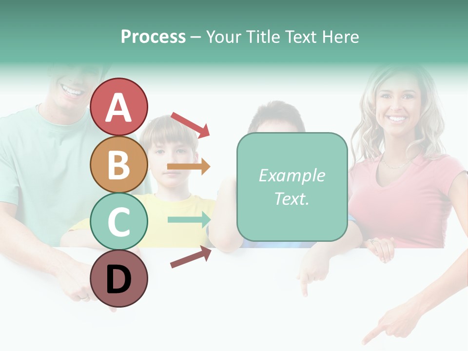 Copy Space Smile Family PowerPoint Template
