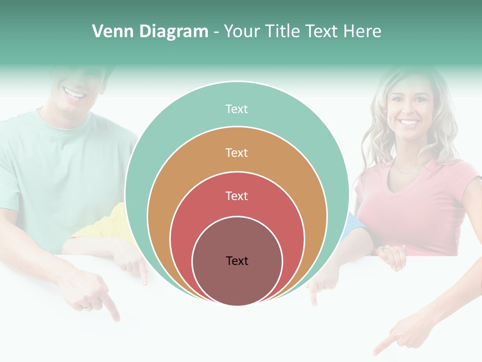 Copy Space Smile Family PowerPoint Template
