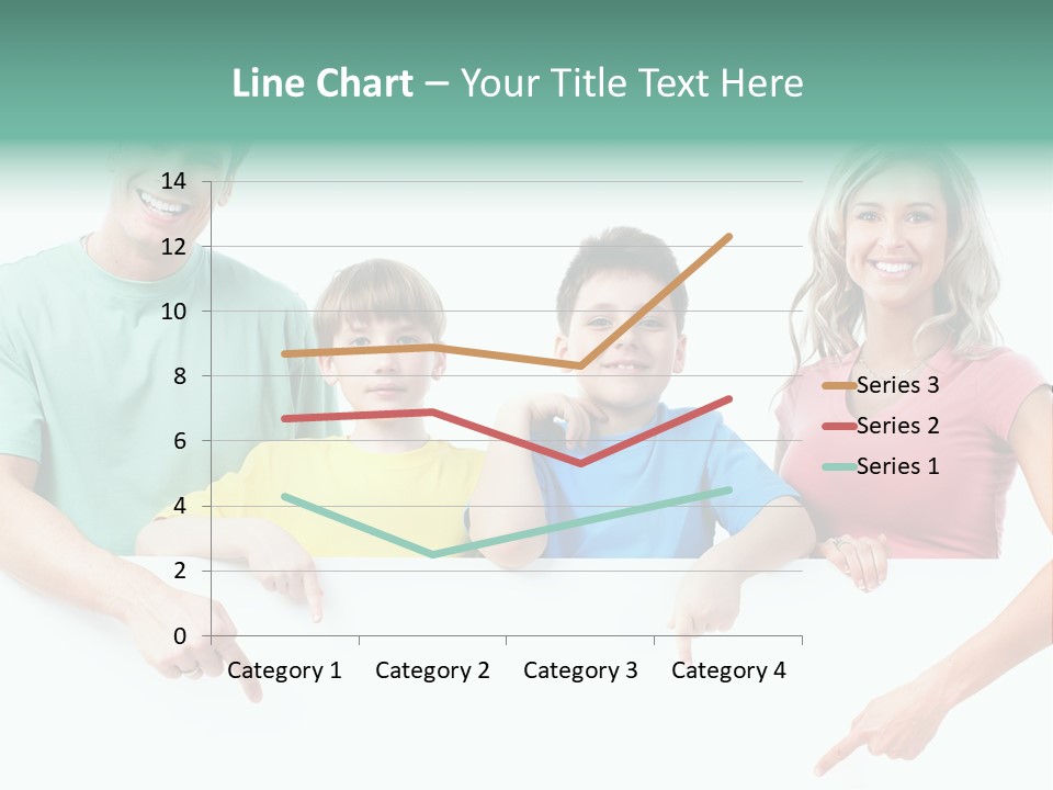 Copy Space Smile Family PowerPoint Template
