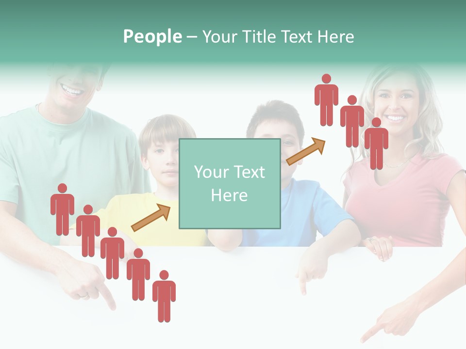 Copy Space Smile Family PowerPoint Template