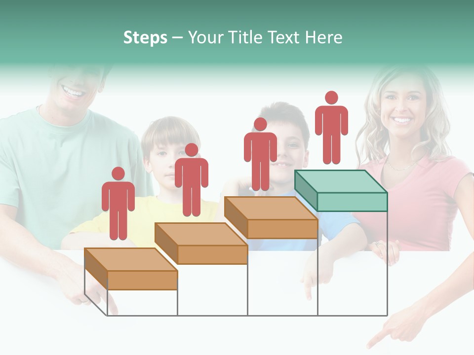 Copy Space Smile Family PowerPoint Template