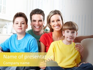 Infant Childhood Family PowerPoint Template