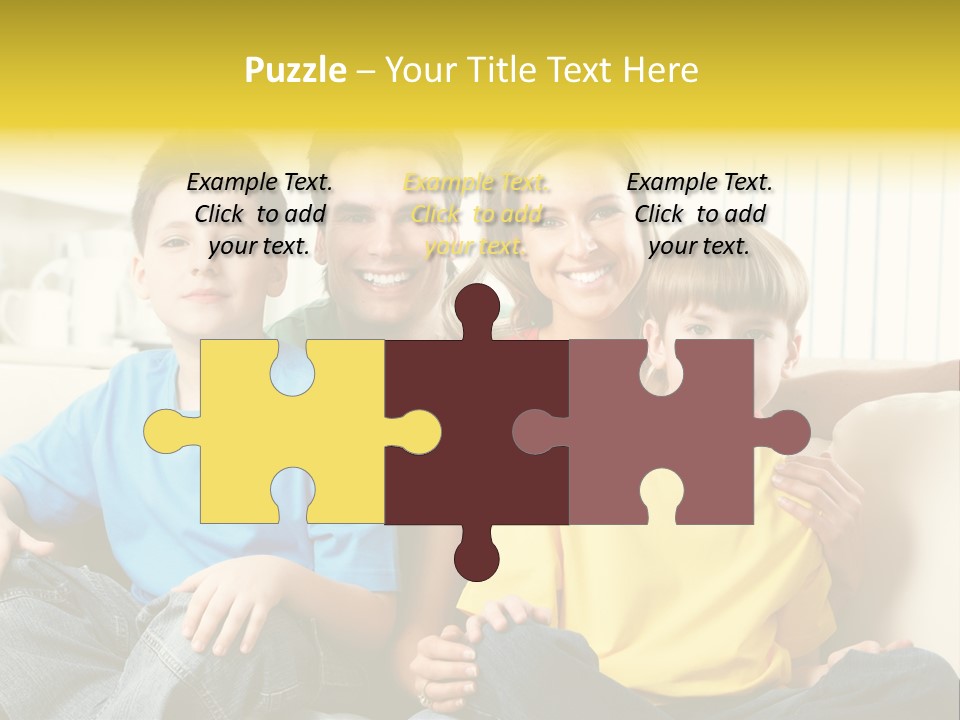 Infant Childhood Family PowerPoint Template