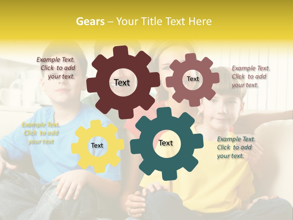 Infant Childhood Family PowerPoint Template