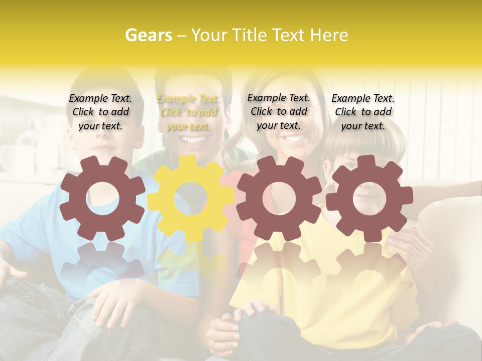 Infant Childhood Family PowerPoint Template