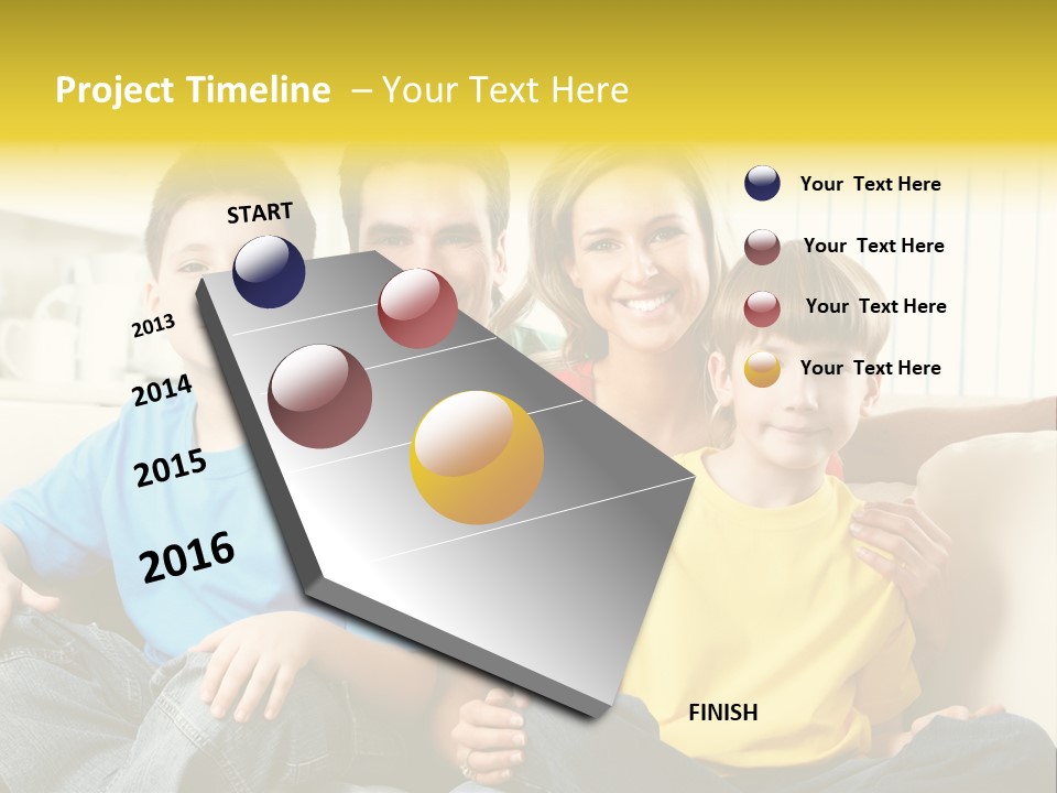 Infant Childhood Family PowerPoint Template