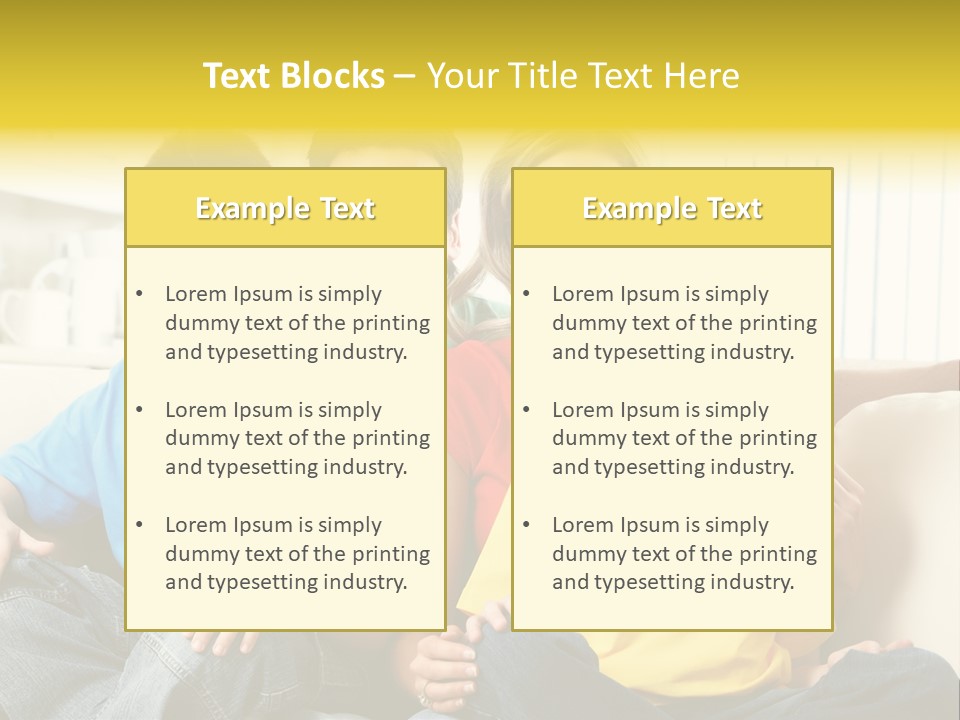 Infant Childhood Family PowerPoint Template