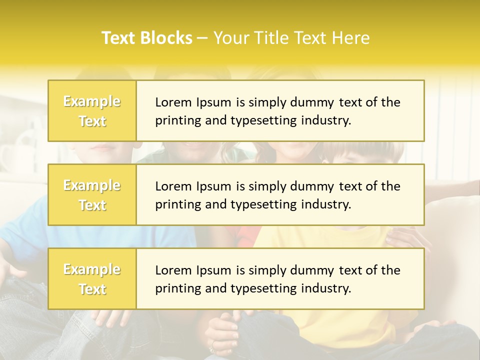Infant Childhood Family PowerPoint Template