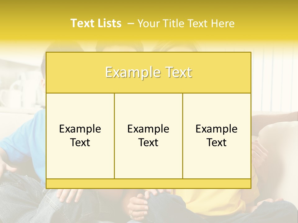 Infant Childhood Family PowerPoint Template
