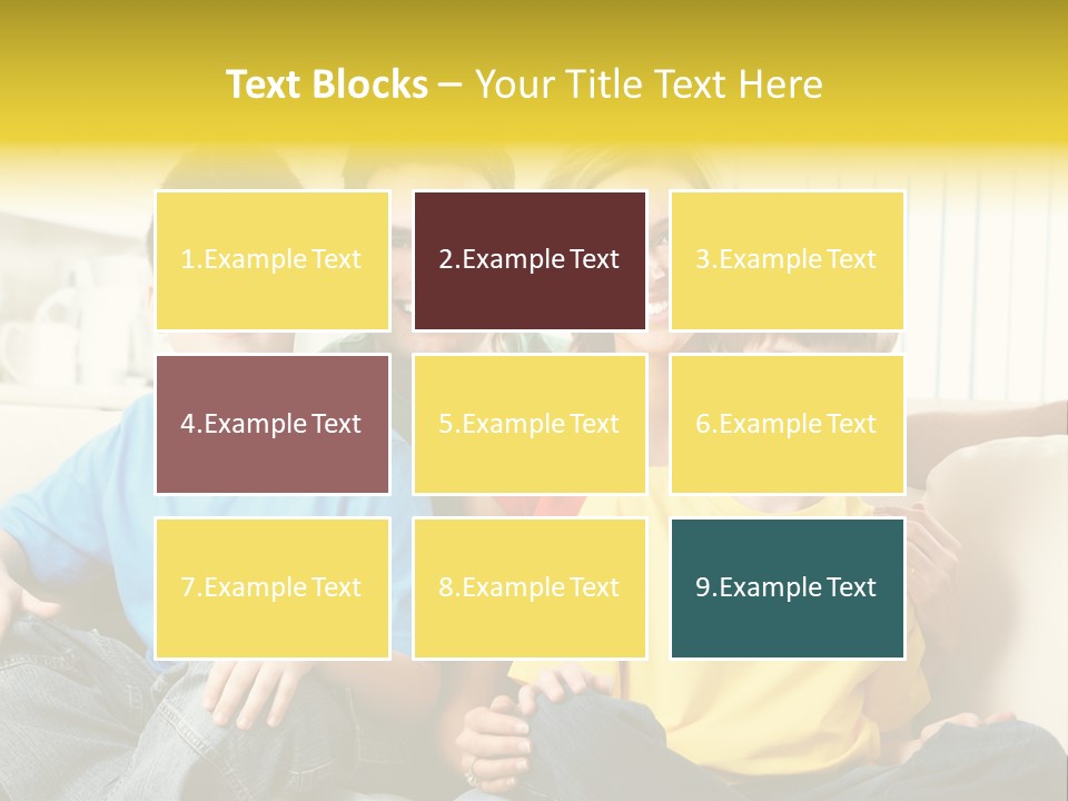 Infant Childhood Family PowerPoint Template