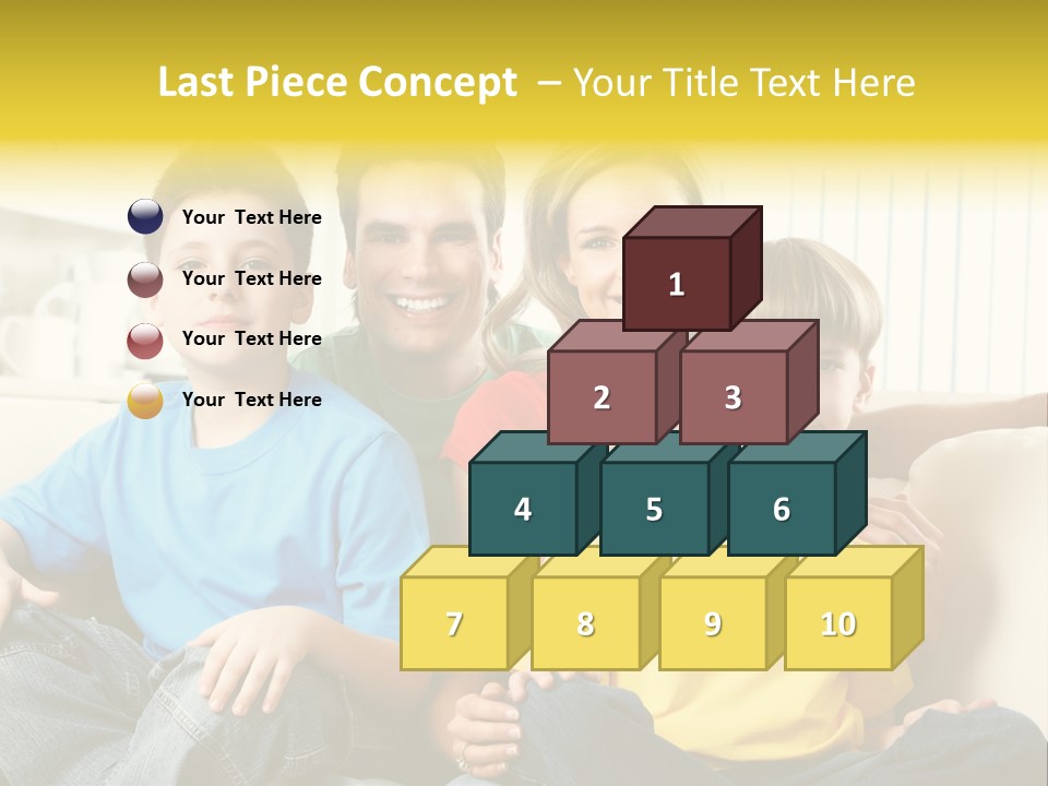 Infant Childhood Family PowerPoint Template