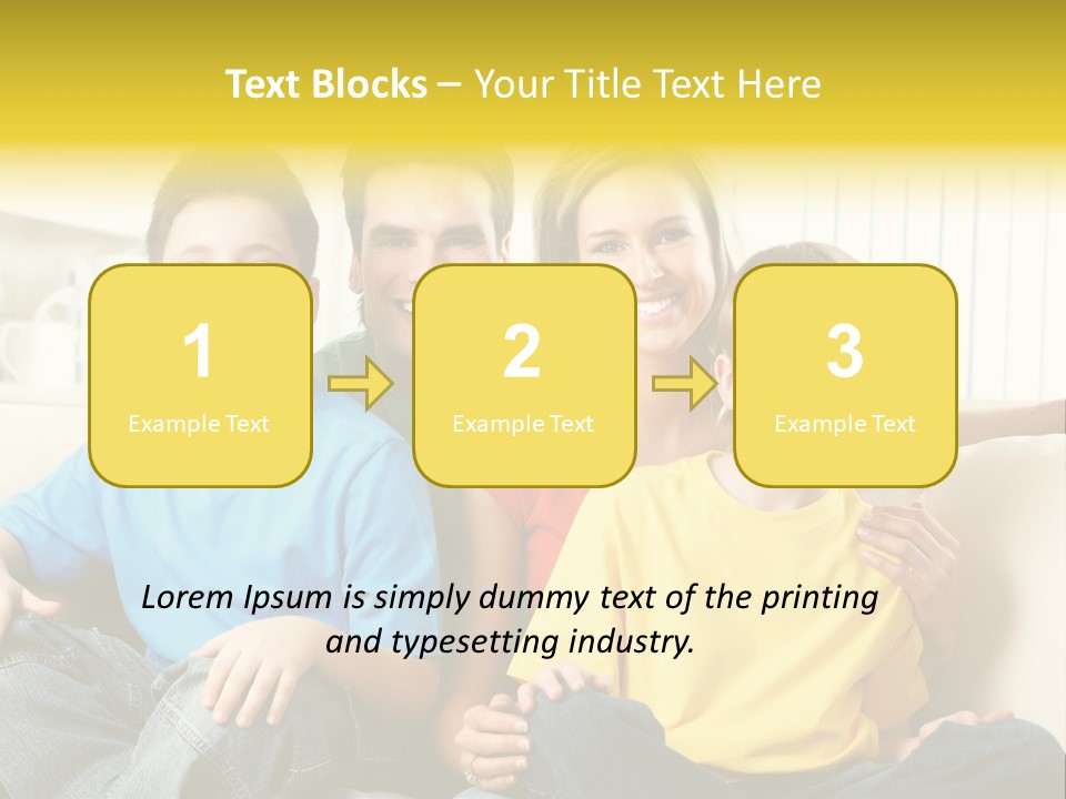 Infant Childhood Family PowerPoint Template