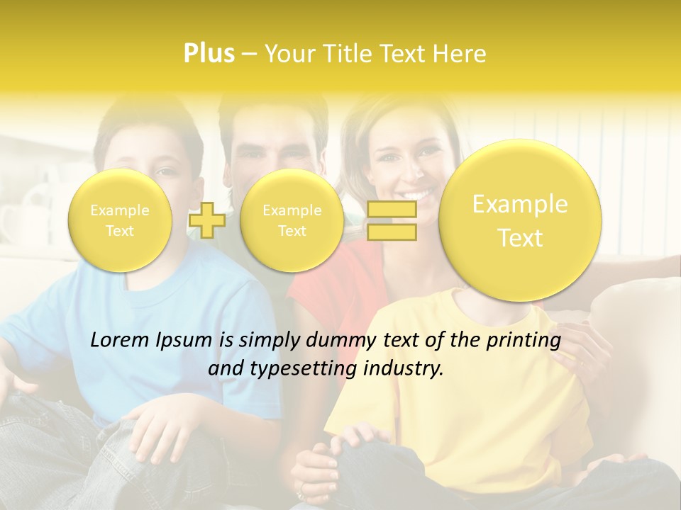 Infant Childhood Family PowerPoint Template