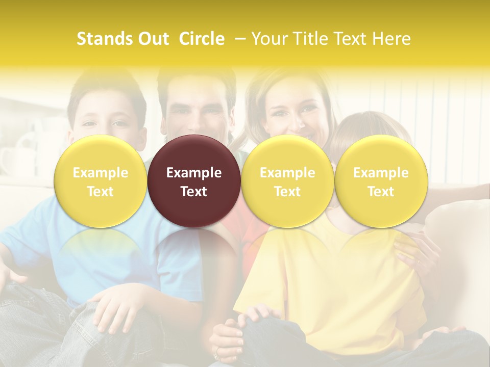 Infant Childhood Family PowerPoint Template