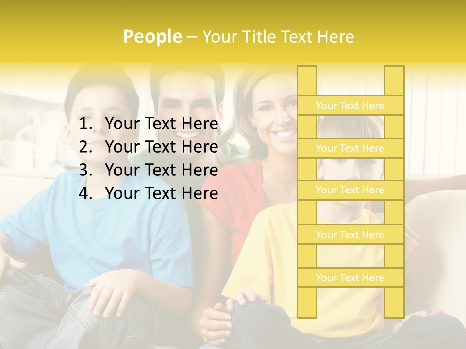 Infant Childhood Family PowerPoint Template