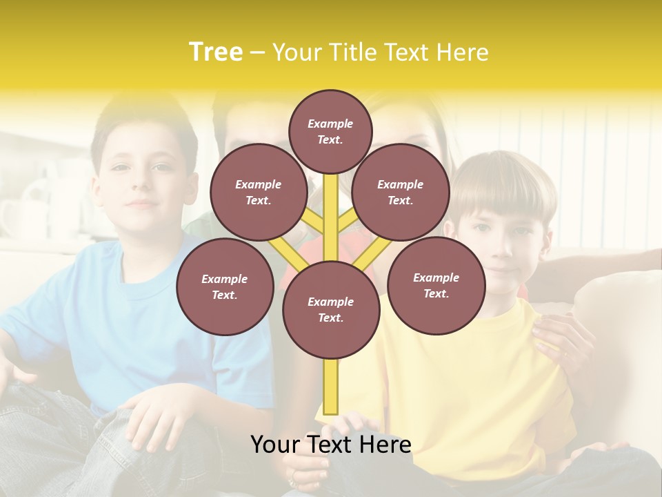 Infant Childhood Family PowerPoint Template