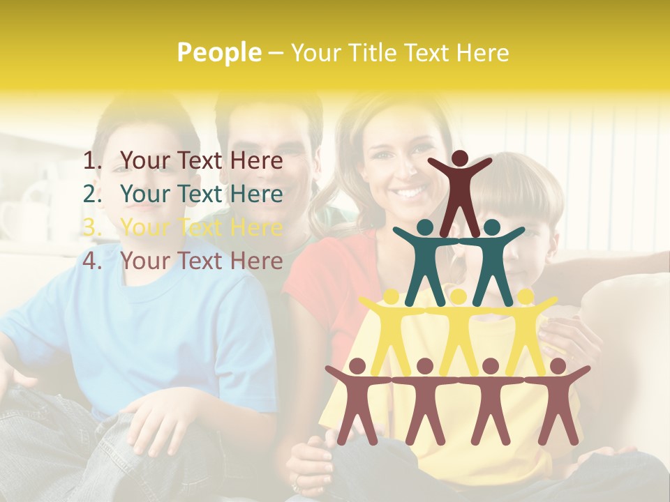 Infant Childhood Family PowerPoint Template