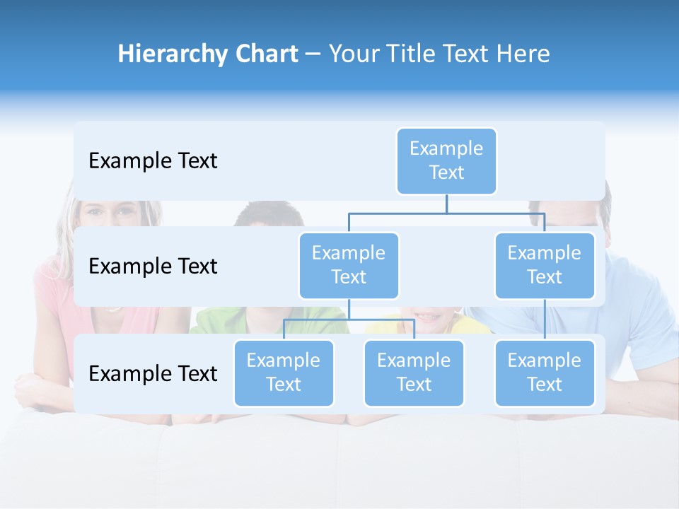Happiness Sofa Infant PowerPoint Template