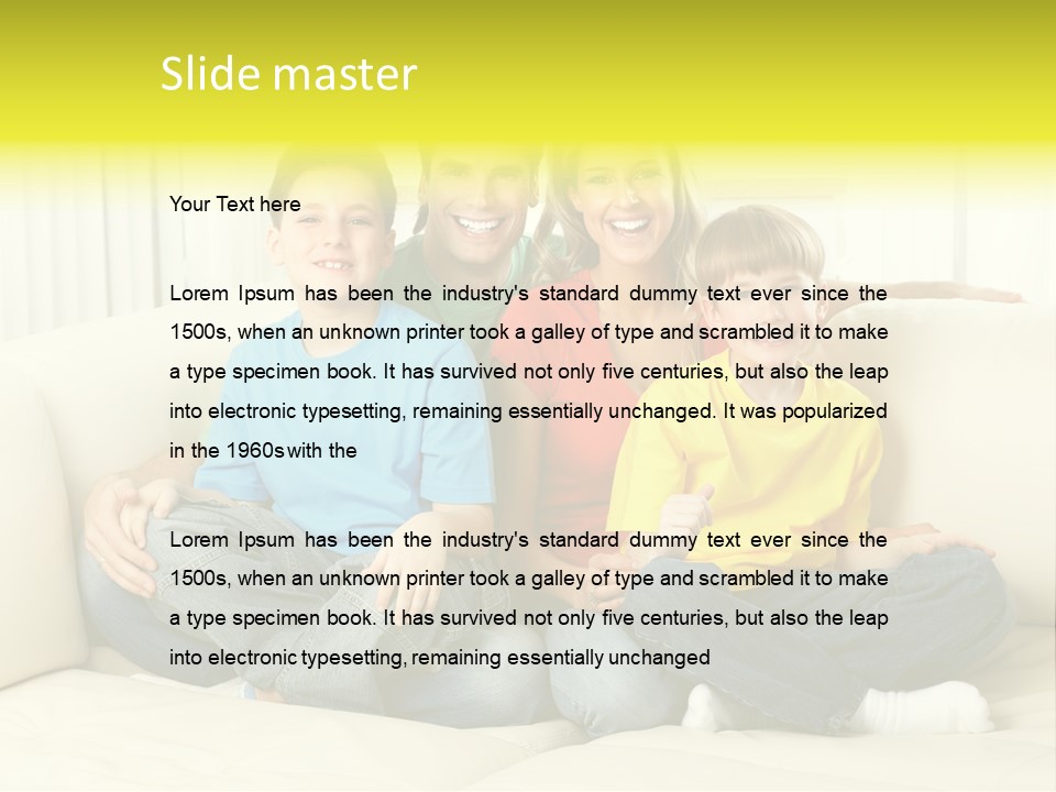 Healthy Man Youth PowerPoint Template