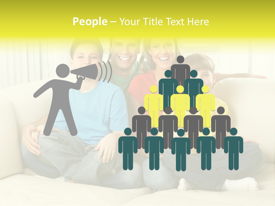 Healthy Man Youth PowerPoint Template