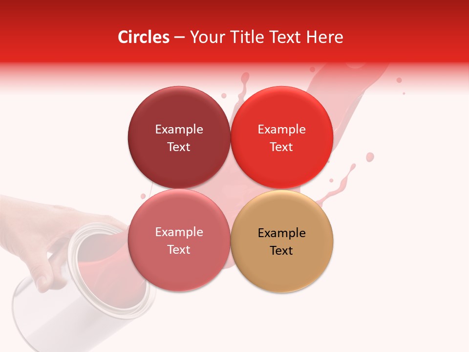 Splash Drop Can PowerPoint Template