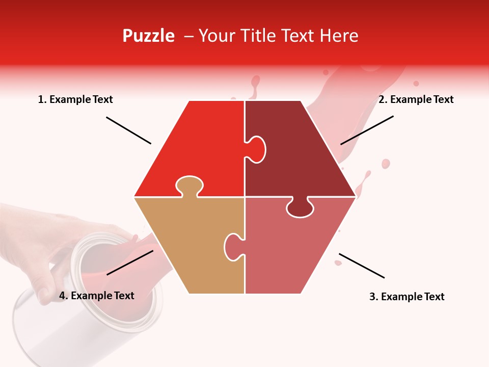 Splash Drop Can PowerPoint Template