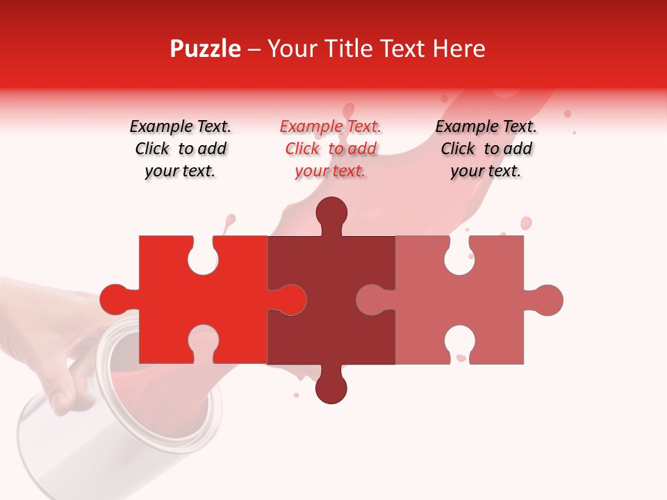 Splash Drop Can PowerPoint Template