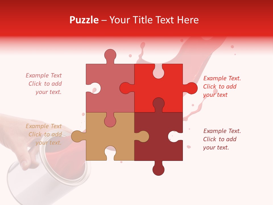 Splash Drop Can PowerPoint Template