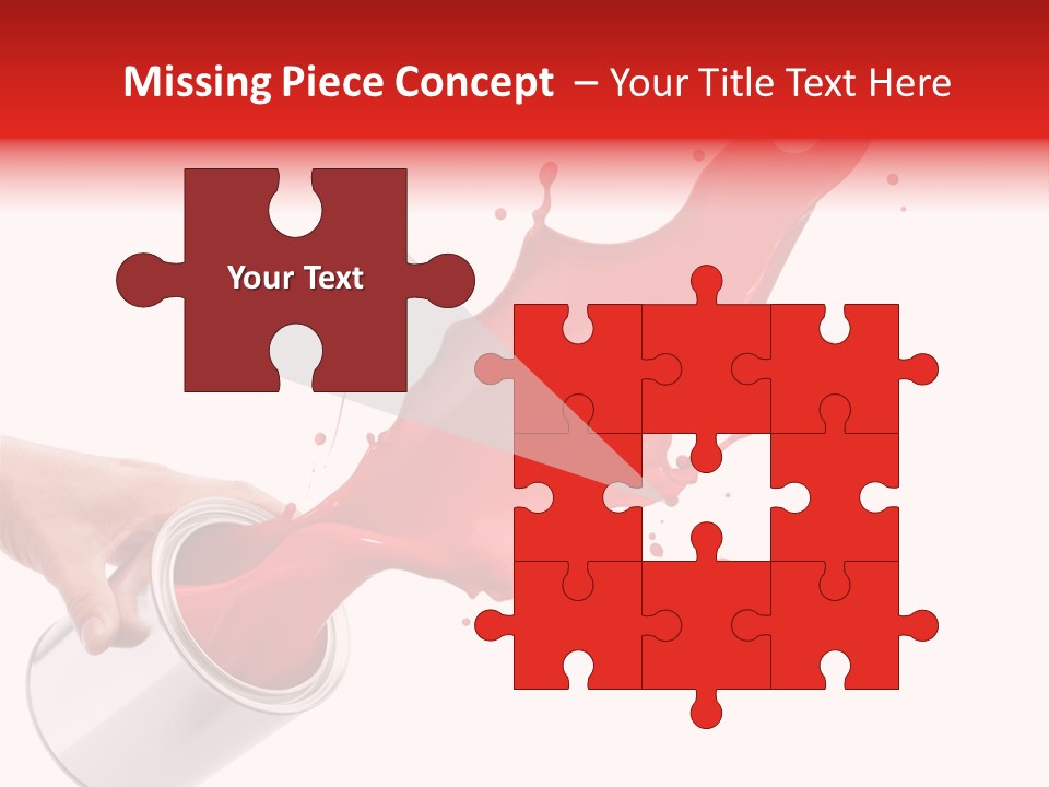 Splash Drop Can PowerPoint Template