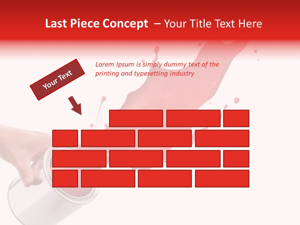 Splash Drop Can PowerPoint Template