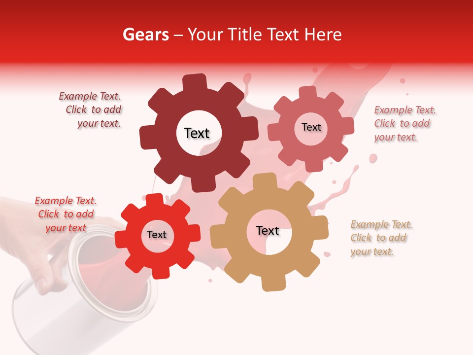 Splash Drop Can PowerPoint Template